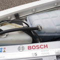 Washer and coolant tanks